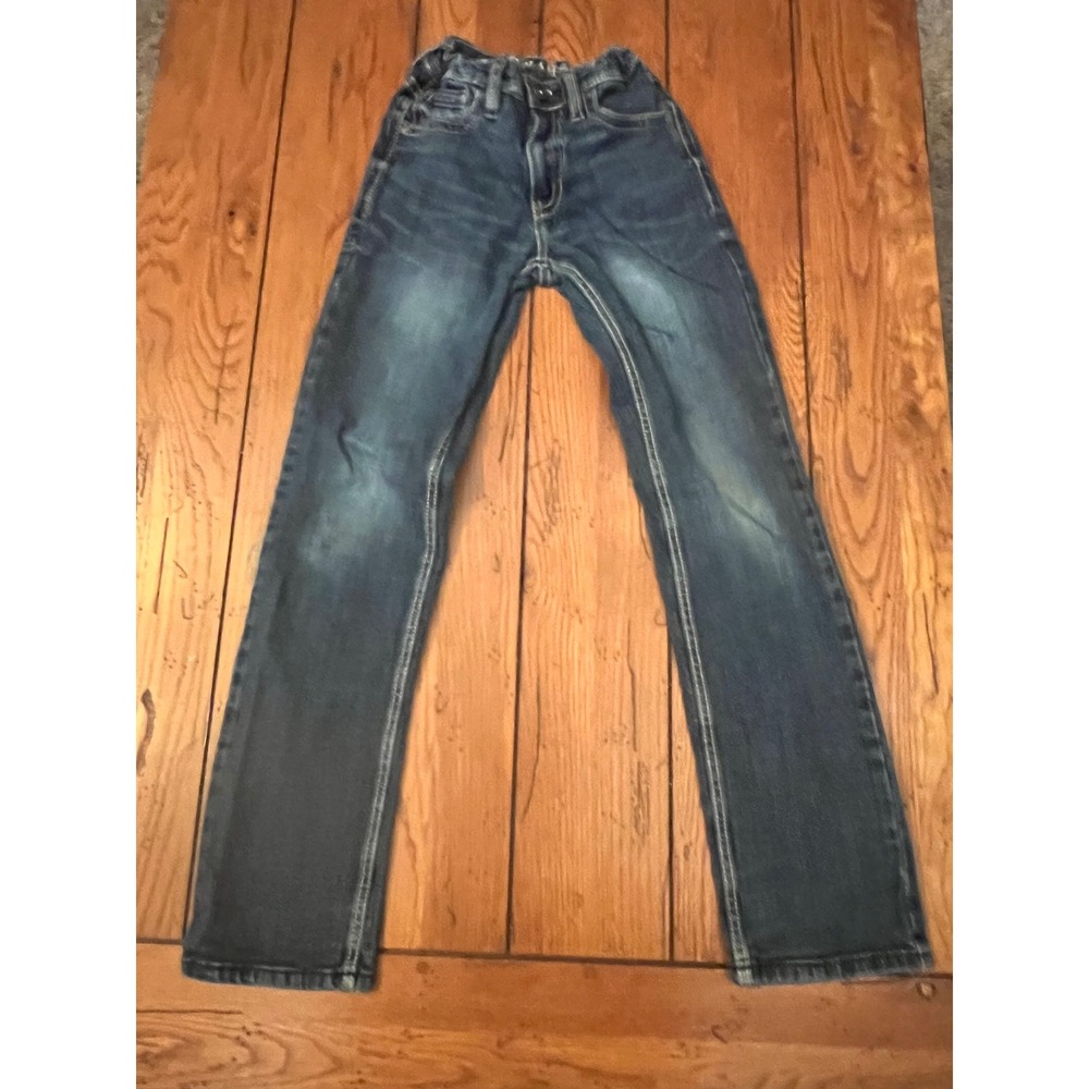 Cody James Boys Regular Fit Western Denim Jeans Blue Size 16 Regular